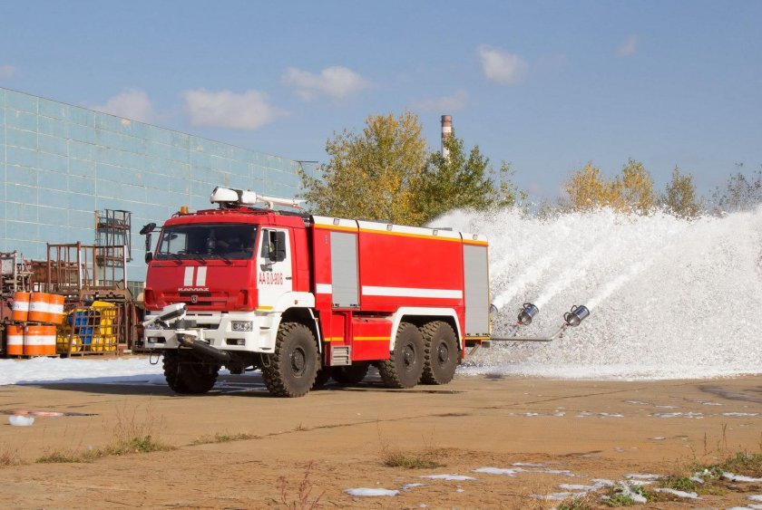 Аэродромный пожарный автомобиль