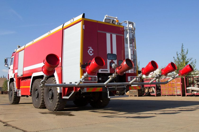 Автоцистерны пожарные КАМАЗ-6560