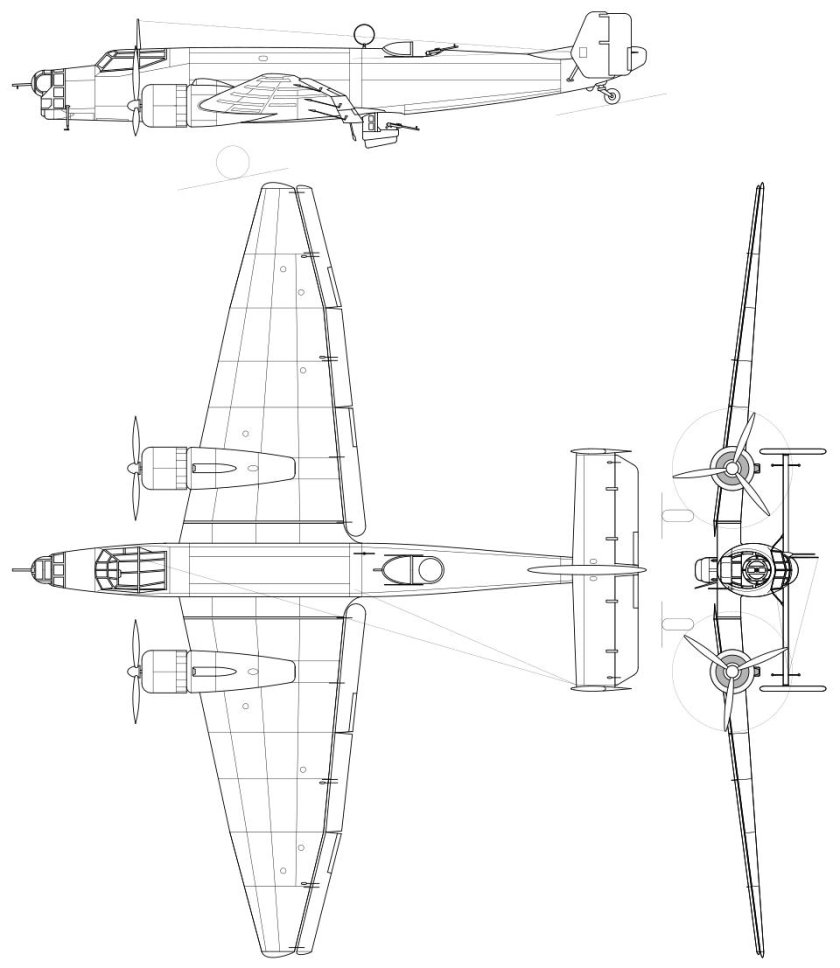 Ил-20 Штурмовик чертежи