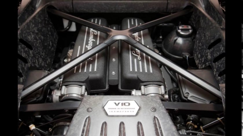 Lamborghini Huracán двигатель