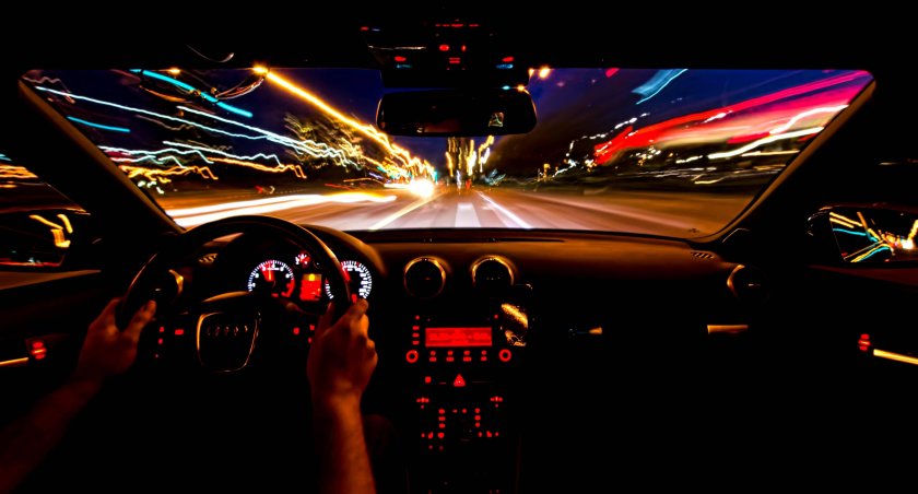 Бернаут на машине