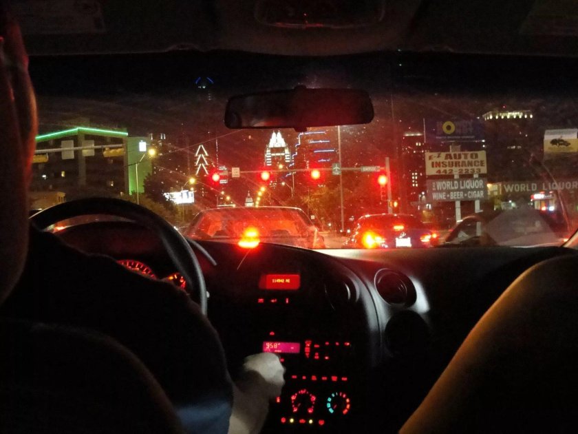 Вид из машины