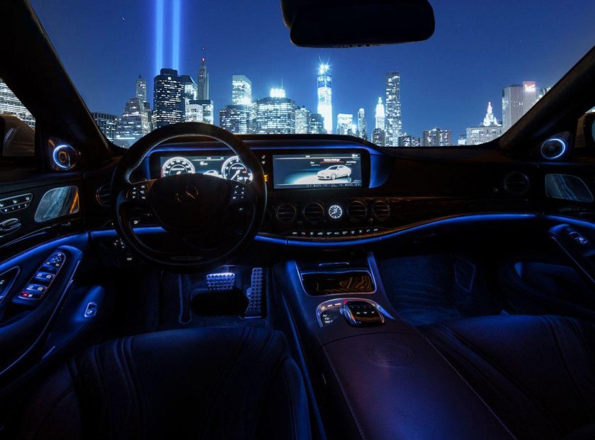 Mercedes s63 AMG w222 салон