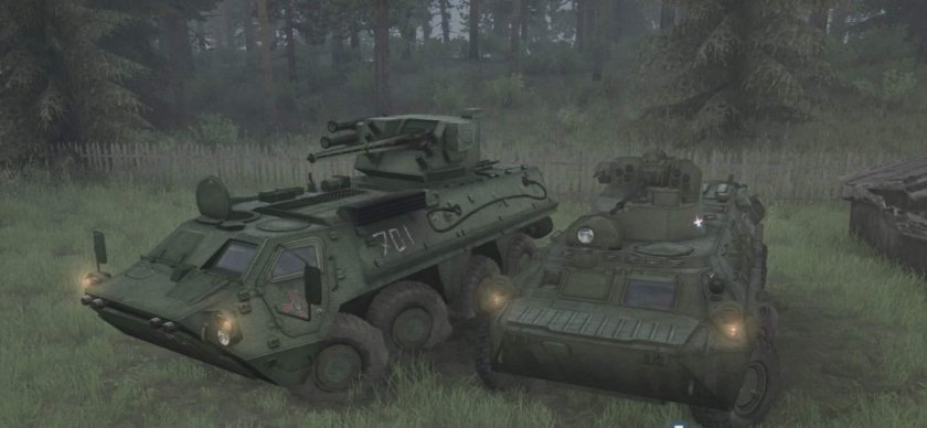 БТР-80 В SNOWRUNNER