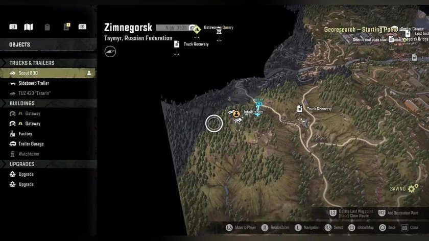 БТР В Сноу раннер