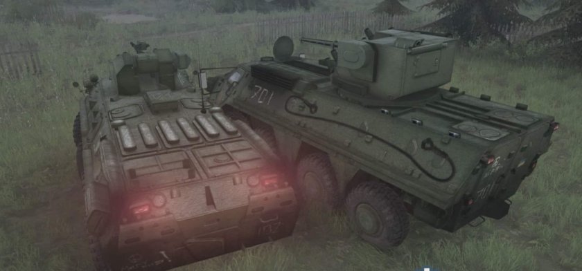 БТР-80 В SNOWRUNNER