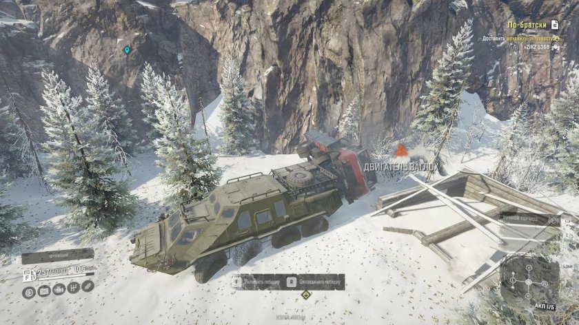 Сноу раннер ГАЗ 66