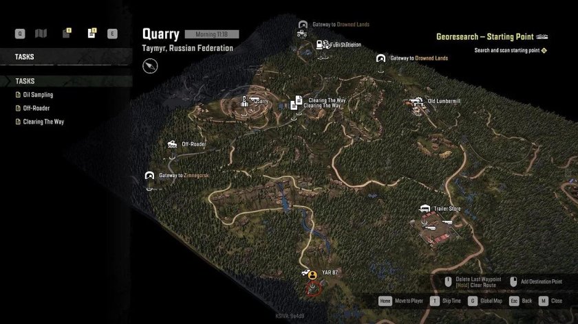 Сноу раннер болота