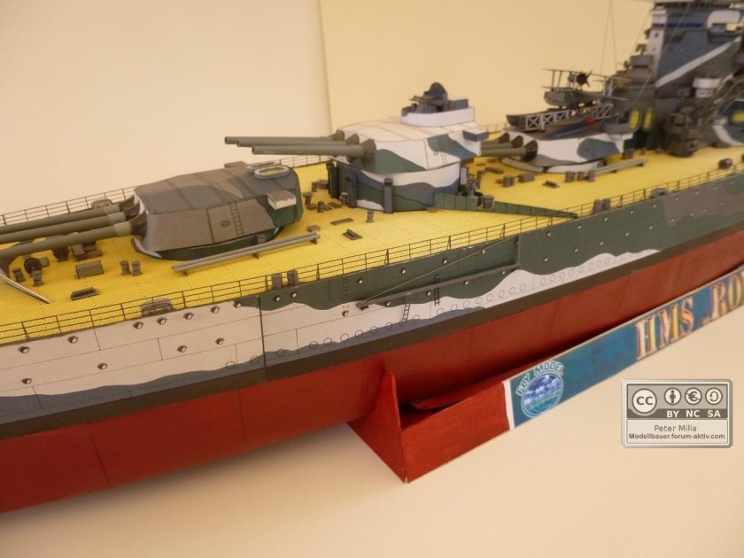 HMS Rodney 1/200