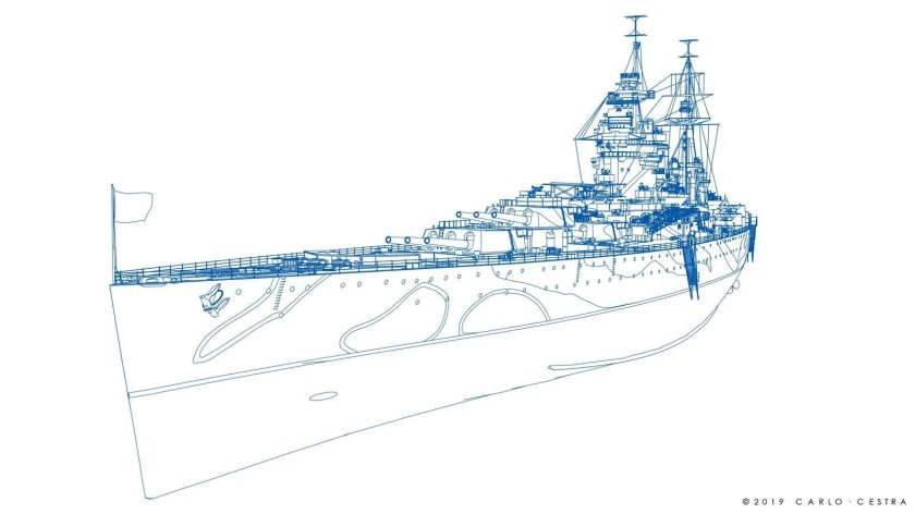 Линкор HMS Rodney