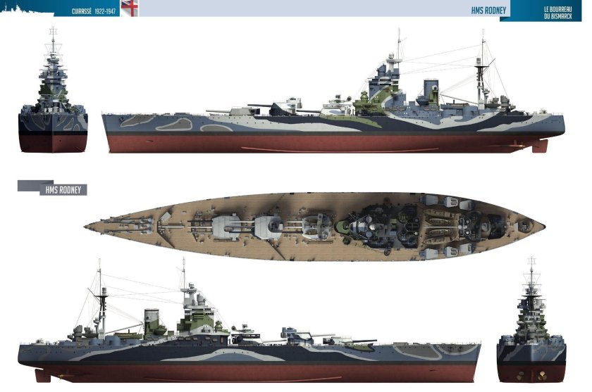 Линкор HMS Rodney