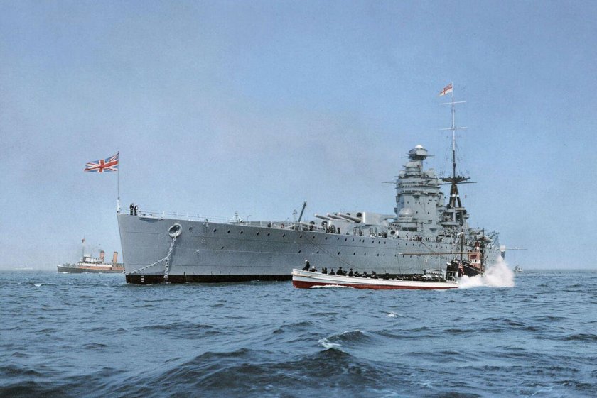 Корабль HMS Rodney