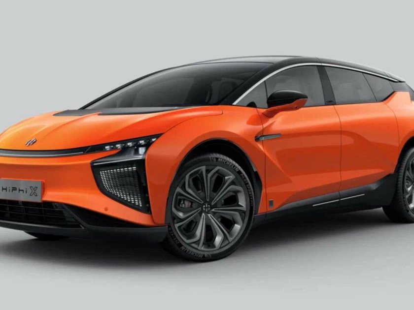 Китайский электромобиль hiphi