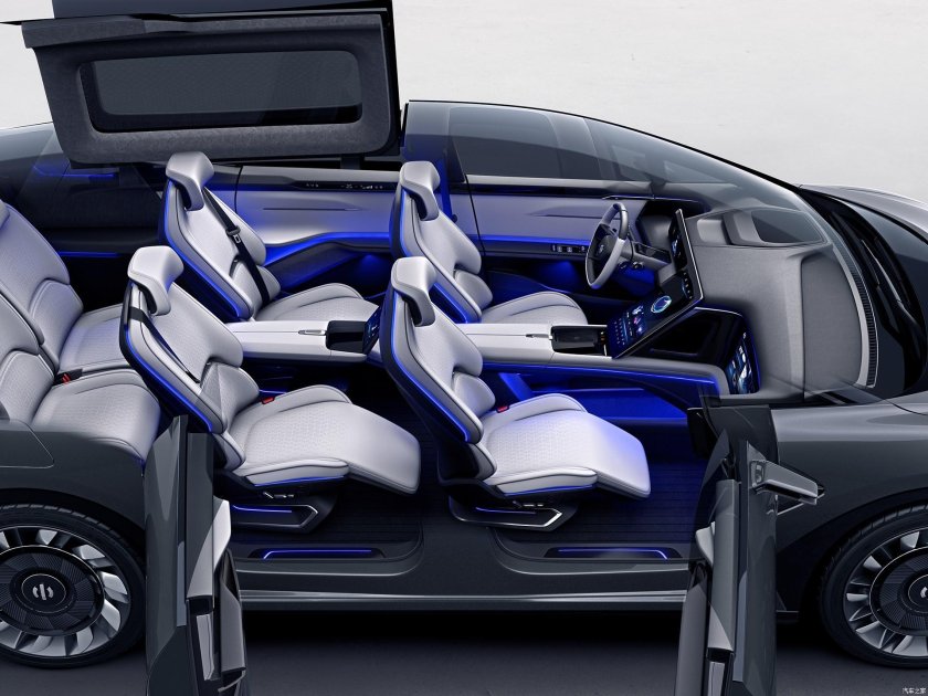 Китайская машина hiphi