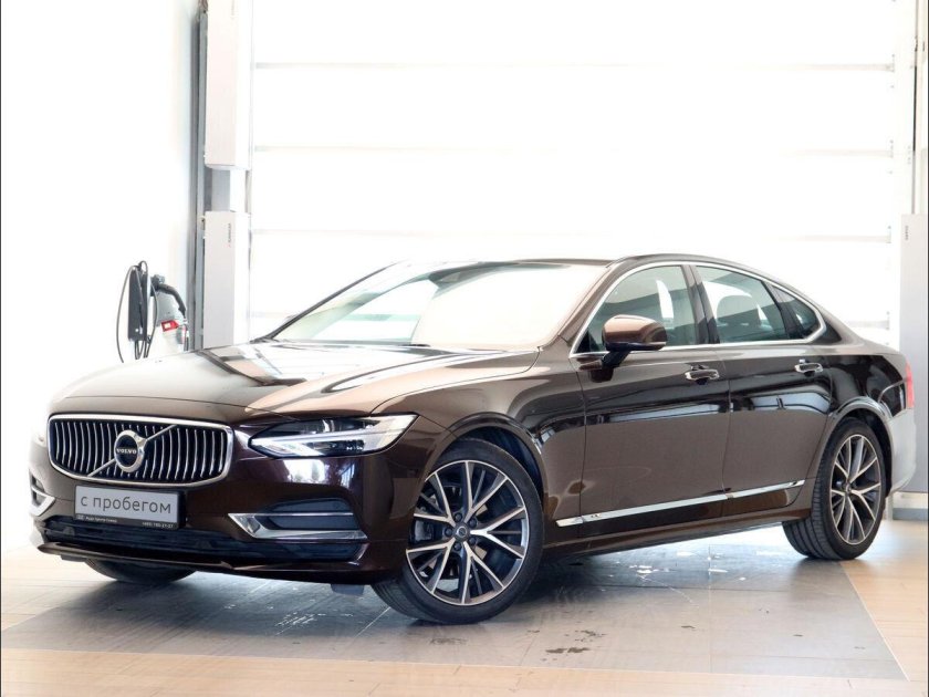 Volvo s90 серебристый 2020