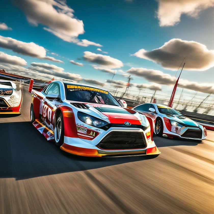 Гоночная машин