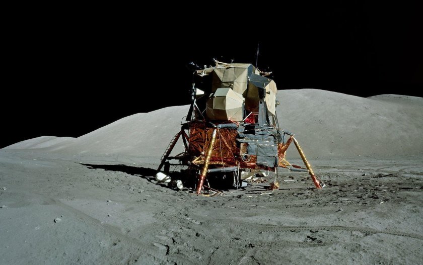 Камера на лунном модуле