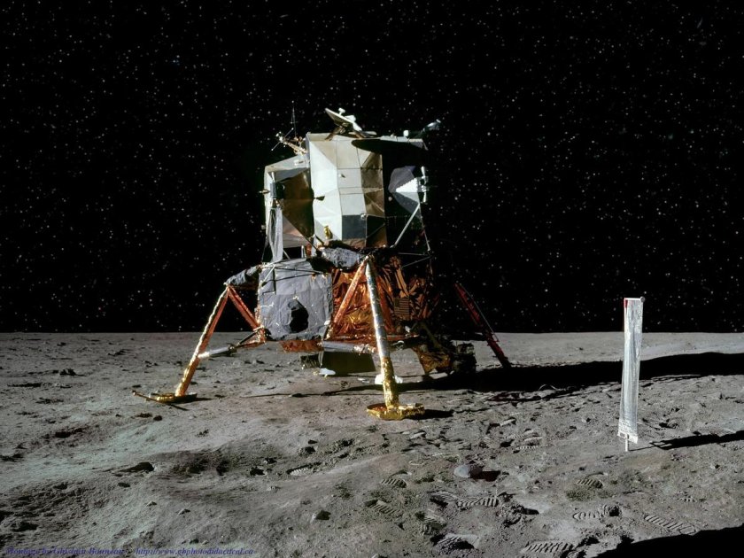 Аполлон 11 на луне