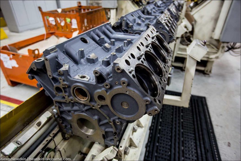 Блок ДВС КАМАЗ 740