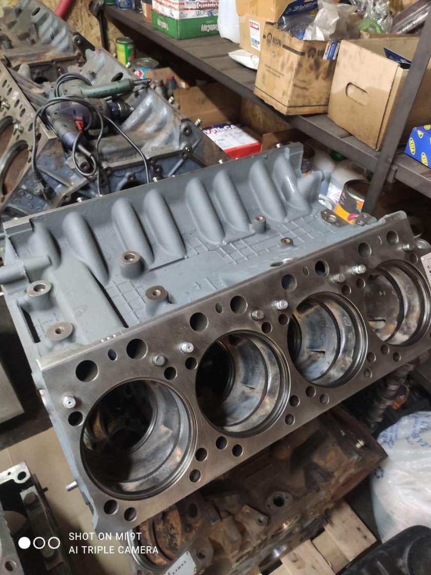 Блок двигателя камаз