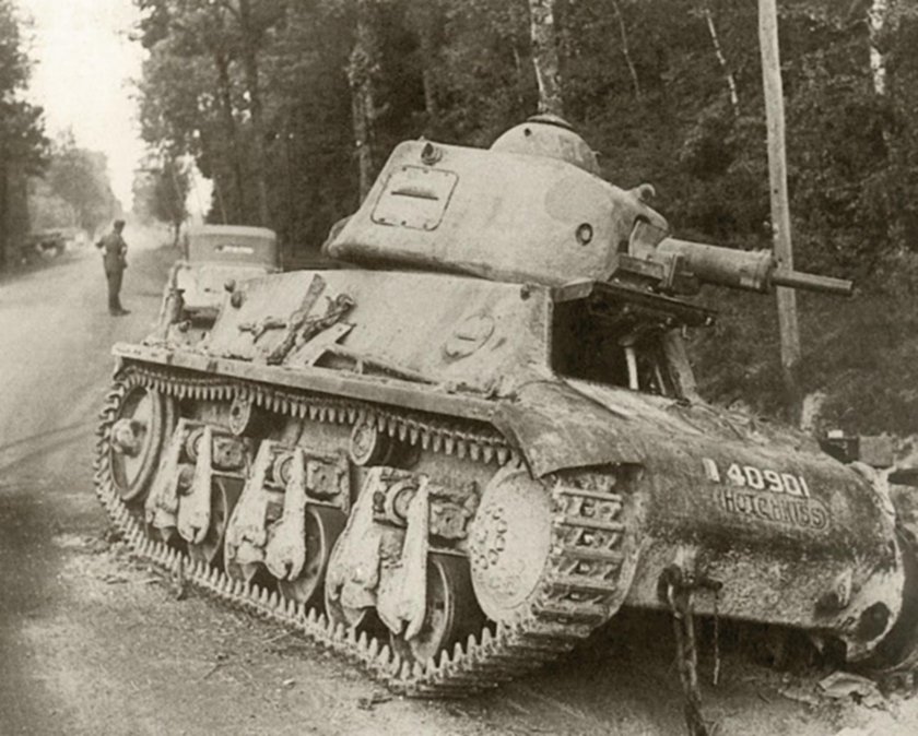 Гочкис танк 35/38 h