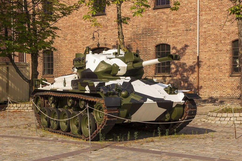 NM-116 норвежский лёгкий танк