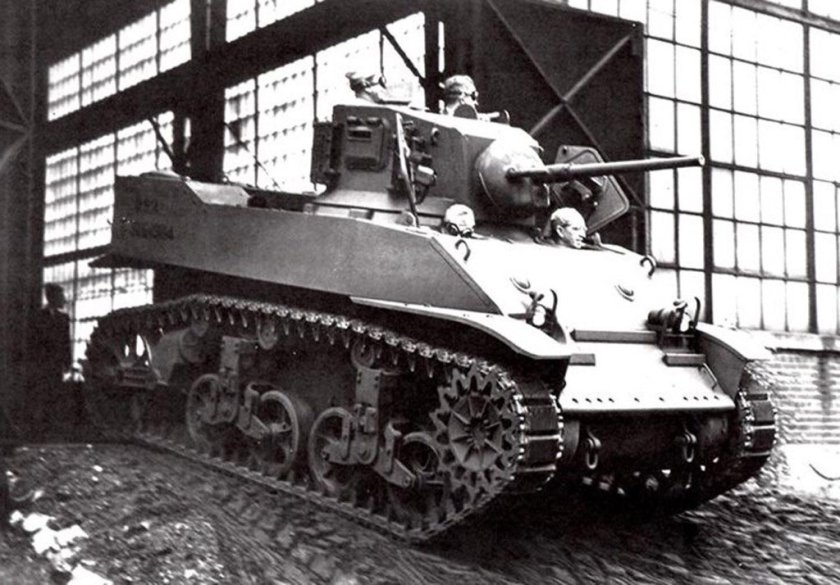 Танк м3а1 стюарт