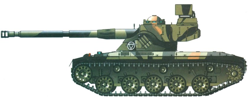 Австрийский танк sk-105 Кирасир