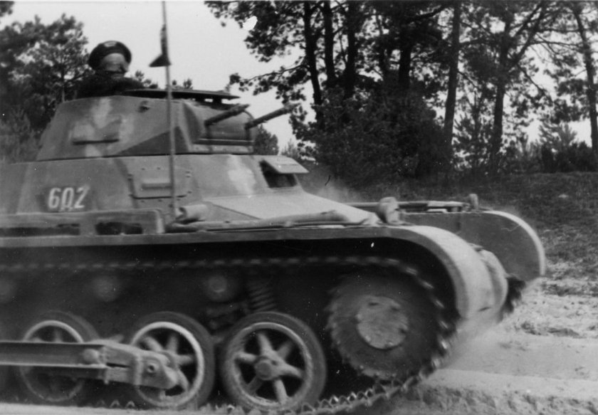 Немецкие танки в Польше