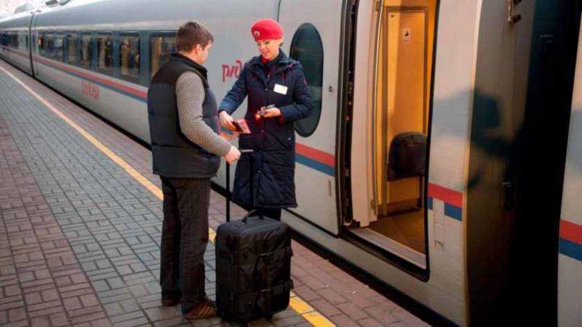 Проводник поезда Сапсан