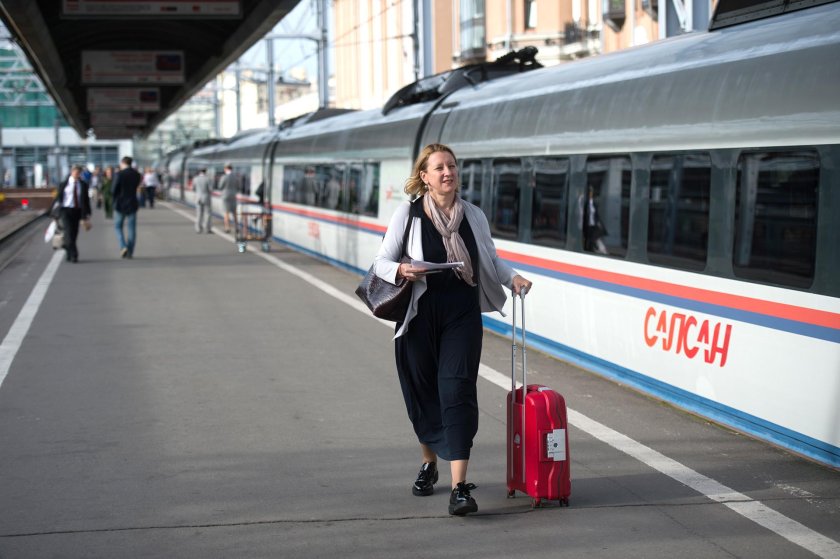 РЖД Сапсан пассажиры