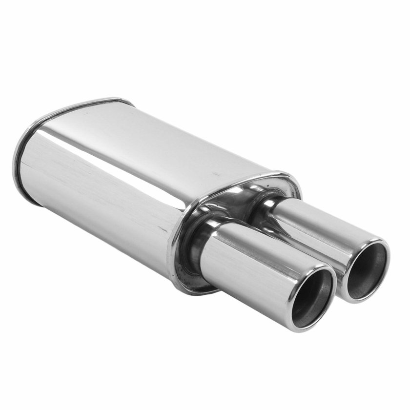 Глушитель прямоточный универсальный