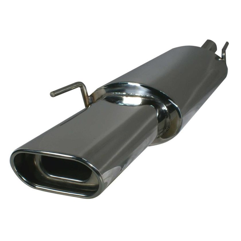 Задний глушитель БМВ е90 прямоток