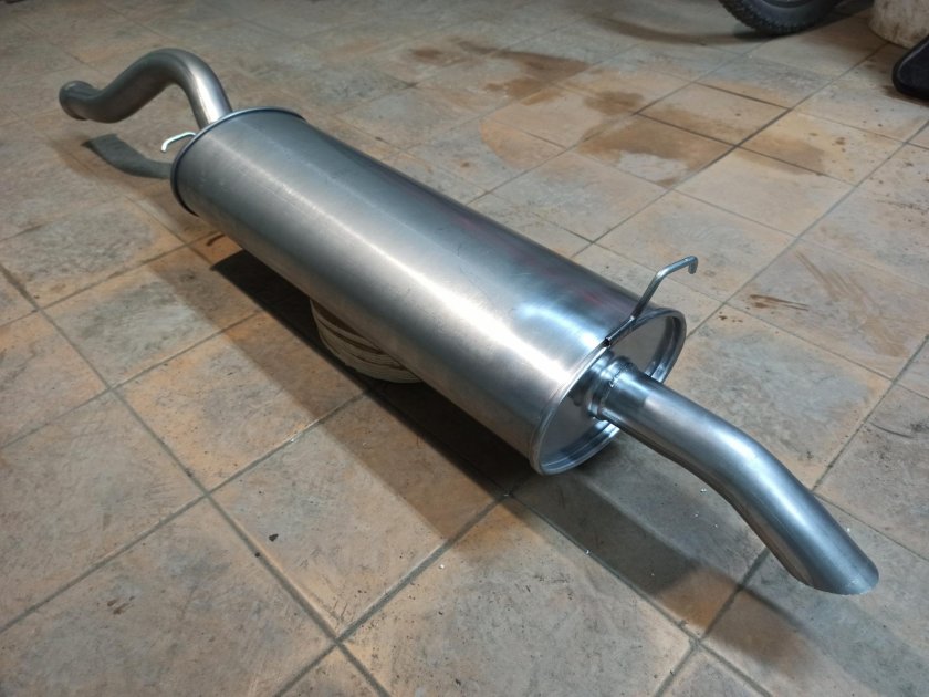 Глушитель 2190 нержавейка Lada