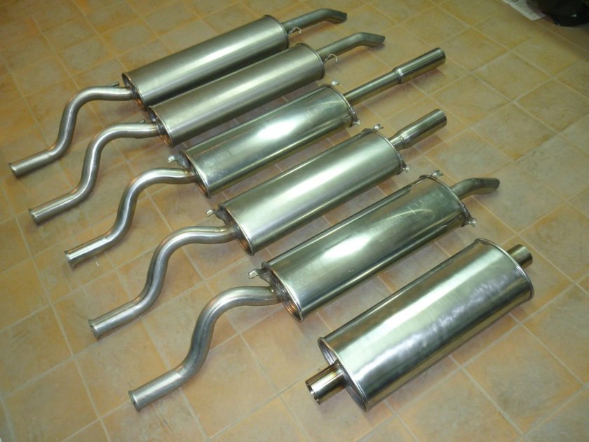 Выхлопная система из нержавейки ВАЗ 2107