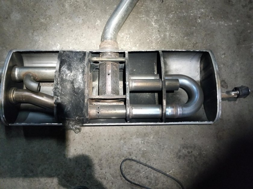 Заслонка глушителя BMW f30