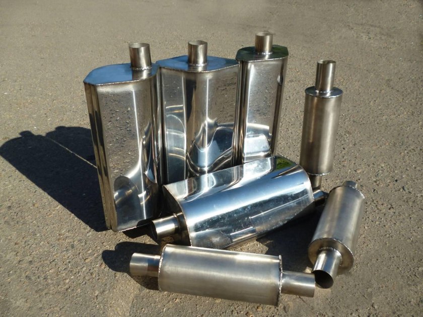 Глушитель 2102 16v нержавейка