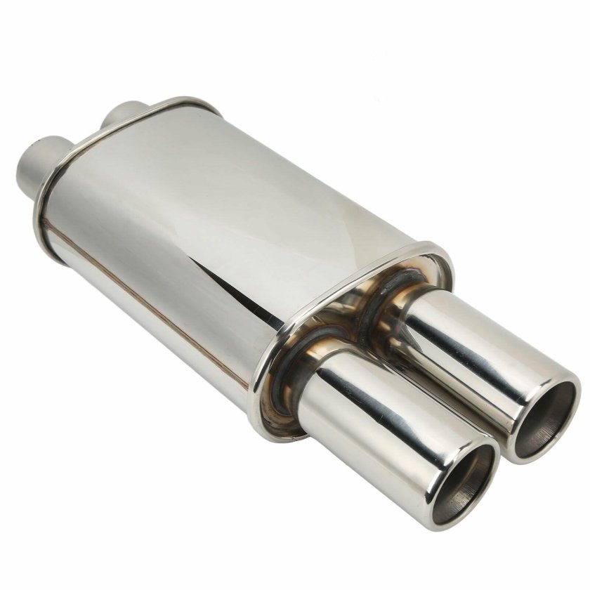Глушитель универсальный нержавейка 50 мм