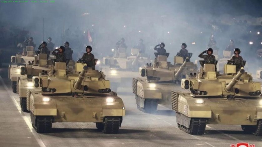 Северокорейский танк сонгун 915