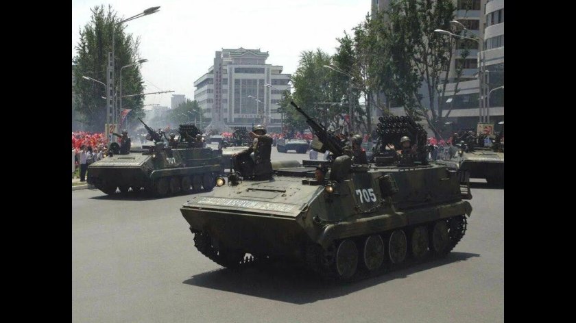 Северокорейские танки Сонгун-915