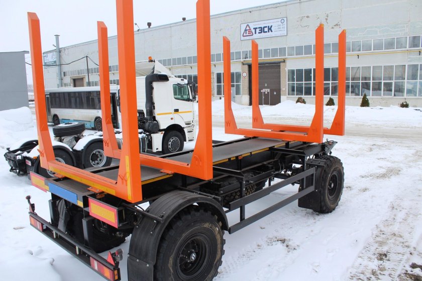 Прицеп сортиментовоз 905808 ТРАКХОЛДИНГ