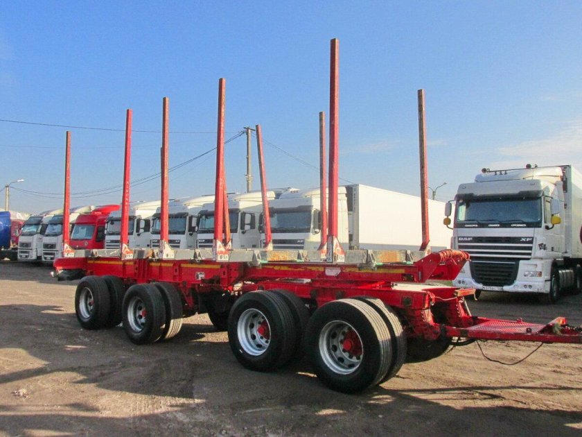 Прицеп сортиментовоз 3 оси