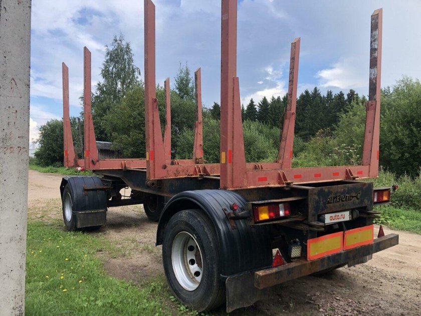 Прицеп с цветами