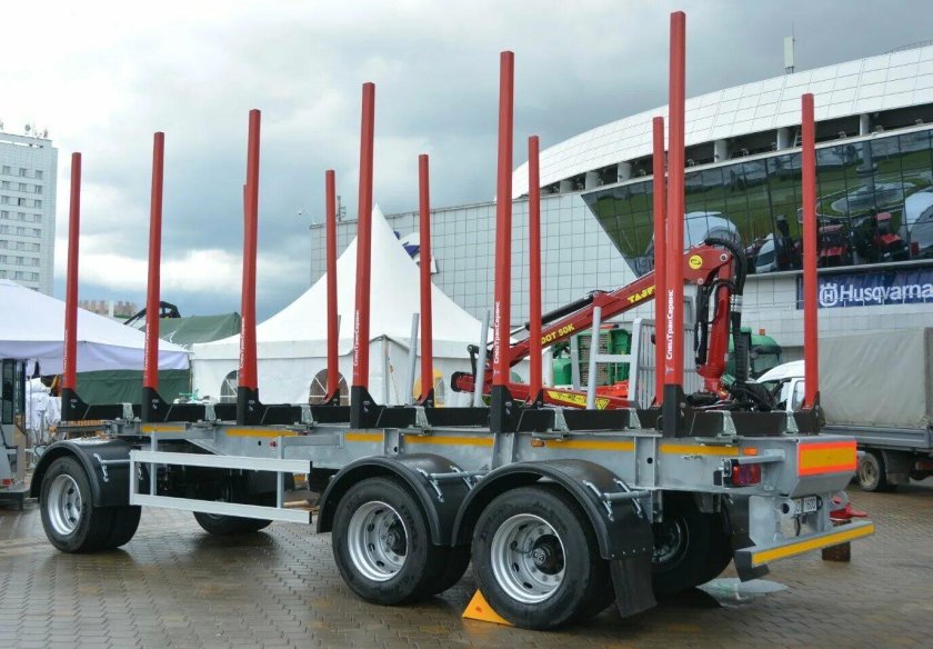 Специализированный полуприцеп сортиментовозный