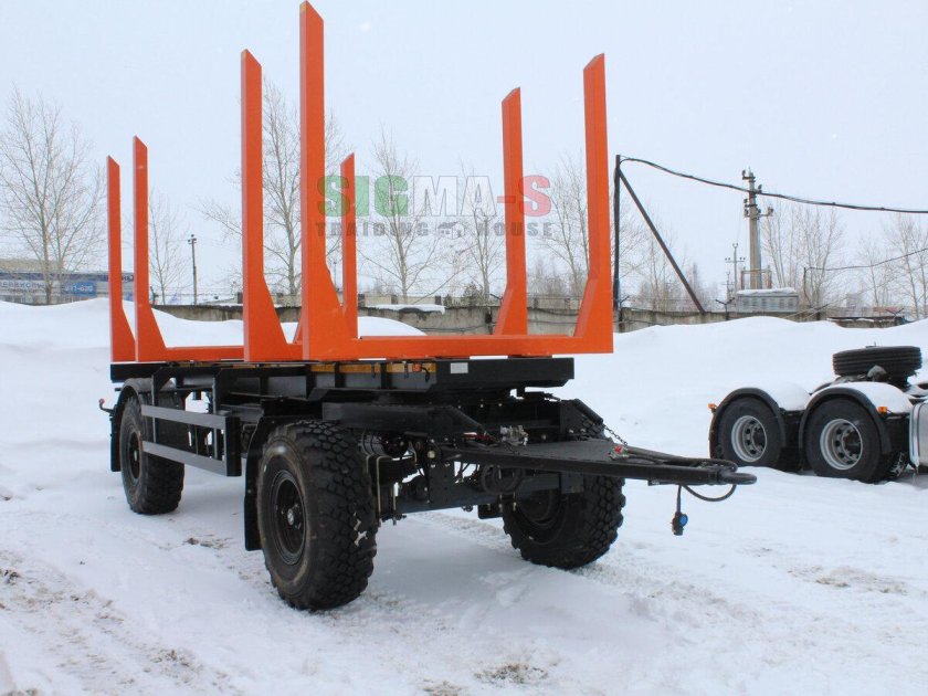 836920 Прицеп сортиментовоз