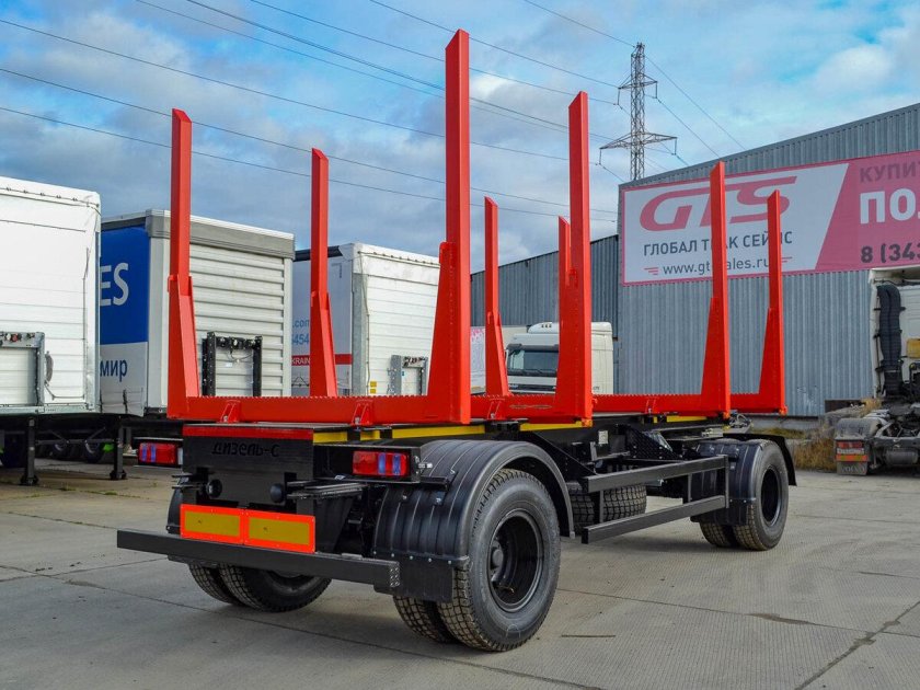 Прицеп сортиментовоз 600220