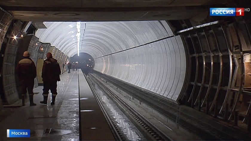 Яуза на Люблинско Дмитровской линии