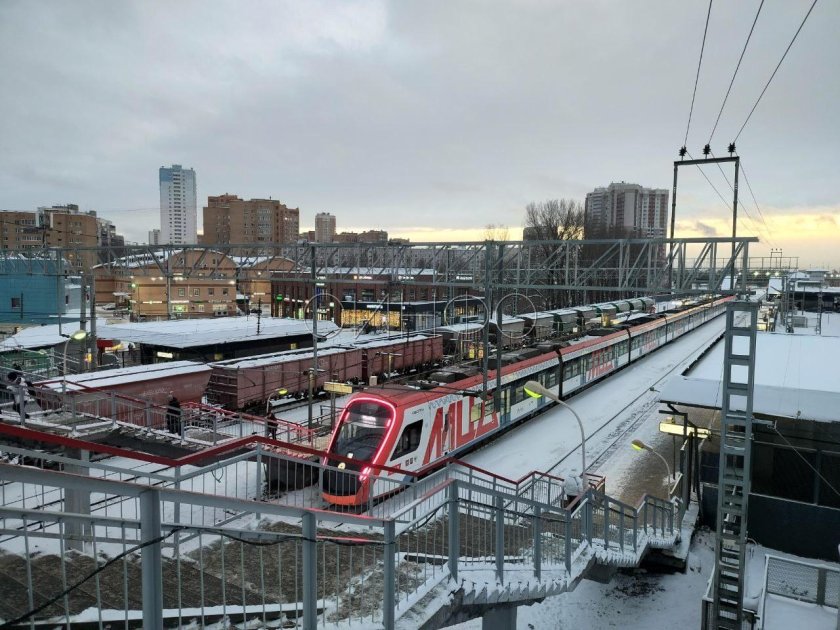 Иволга электропоезд мцд 3