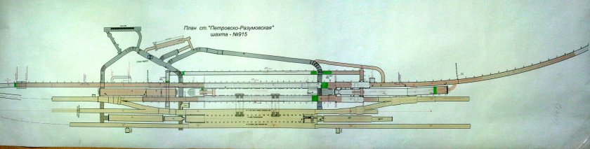План станции Петровско-Разумовская