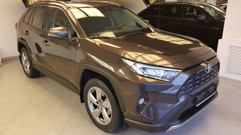 Тойота рав 4 коричневый